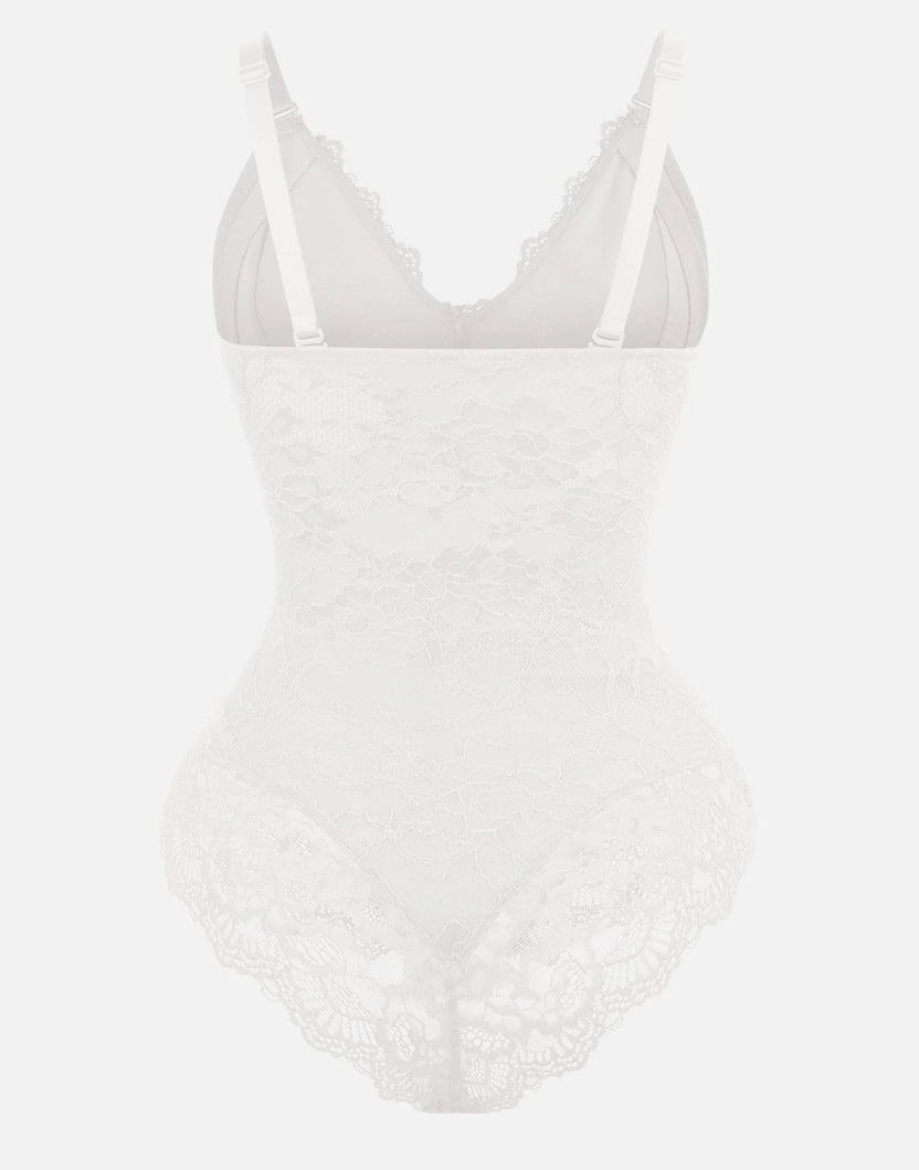 Modelujące koronkowe body